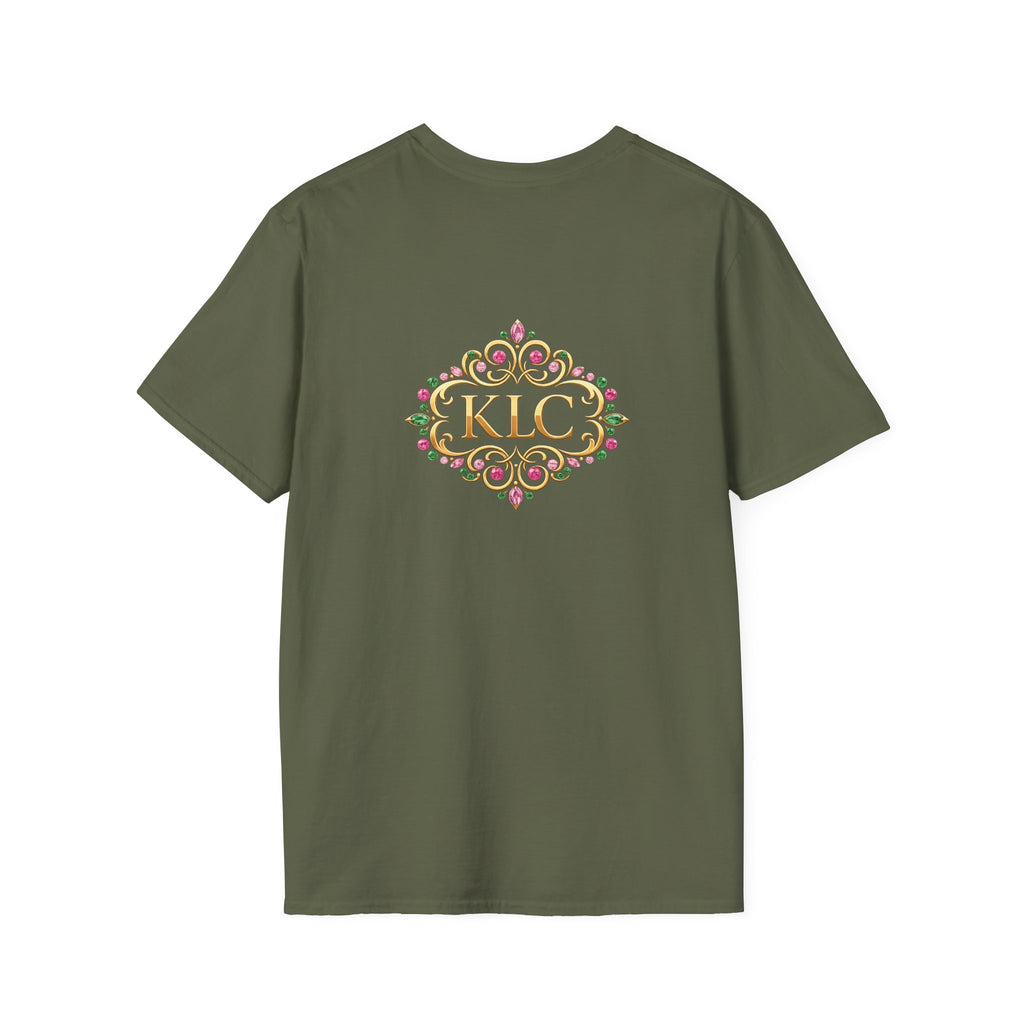T-Shirt — KLC Floral Monogram Tee (Kendras Luxe Creations)