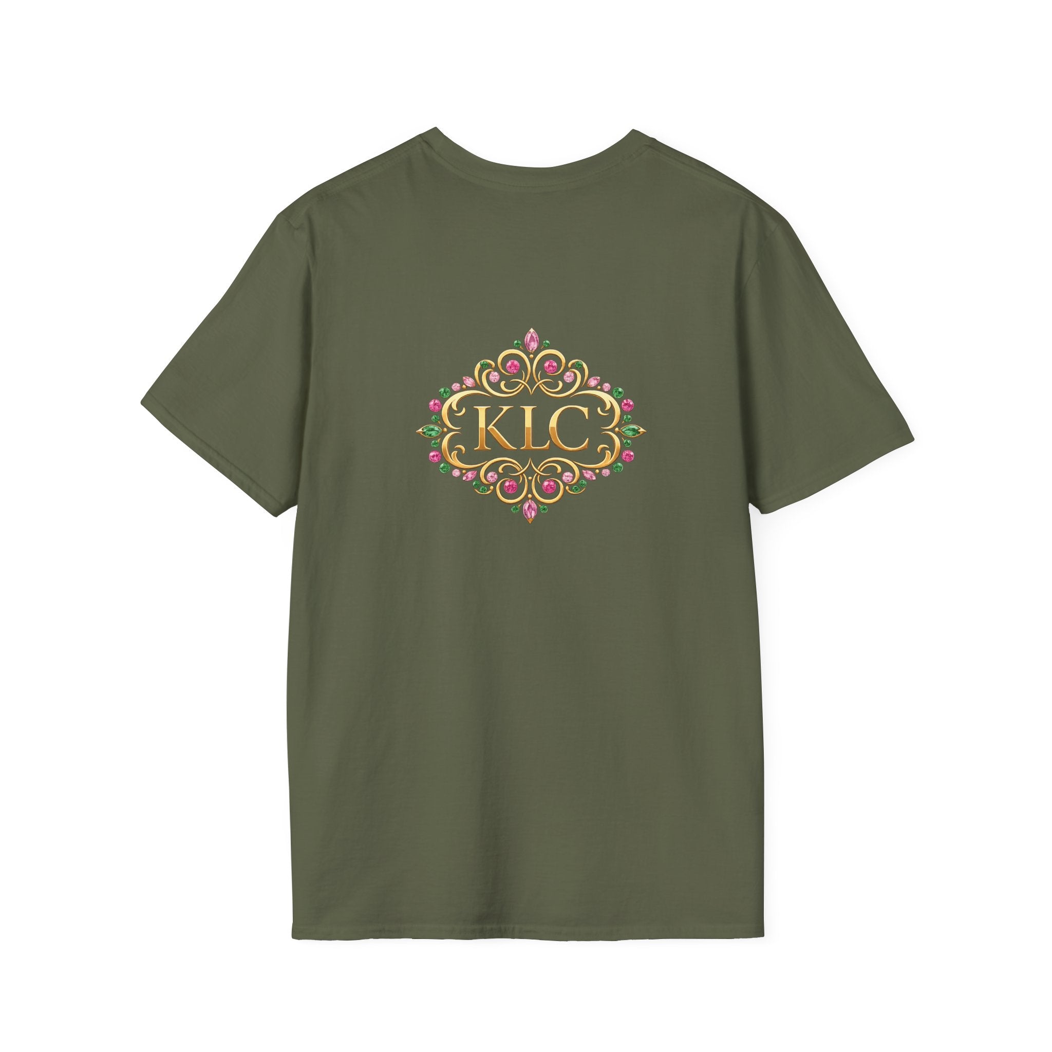 T-Shirt — KLC Floral Monogram Tee (Kendras Luxe Creations)