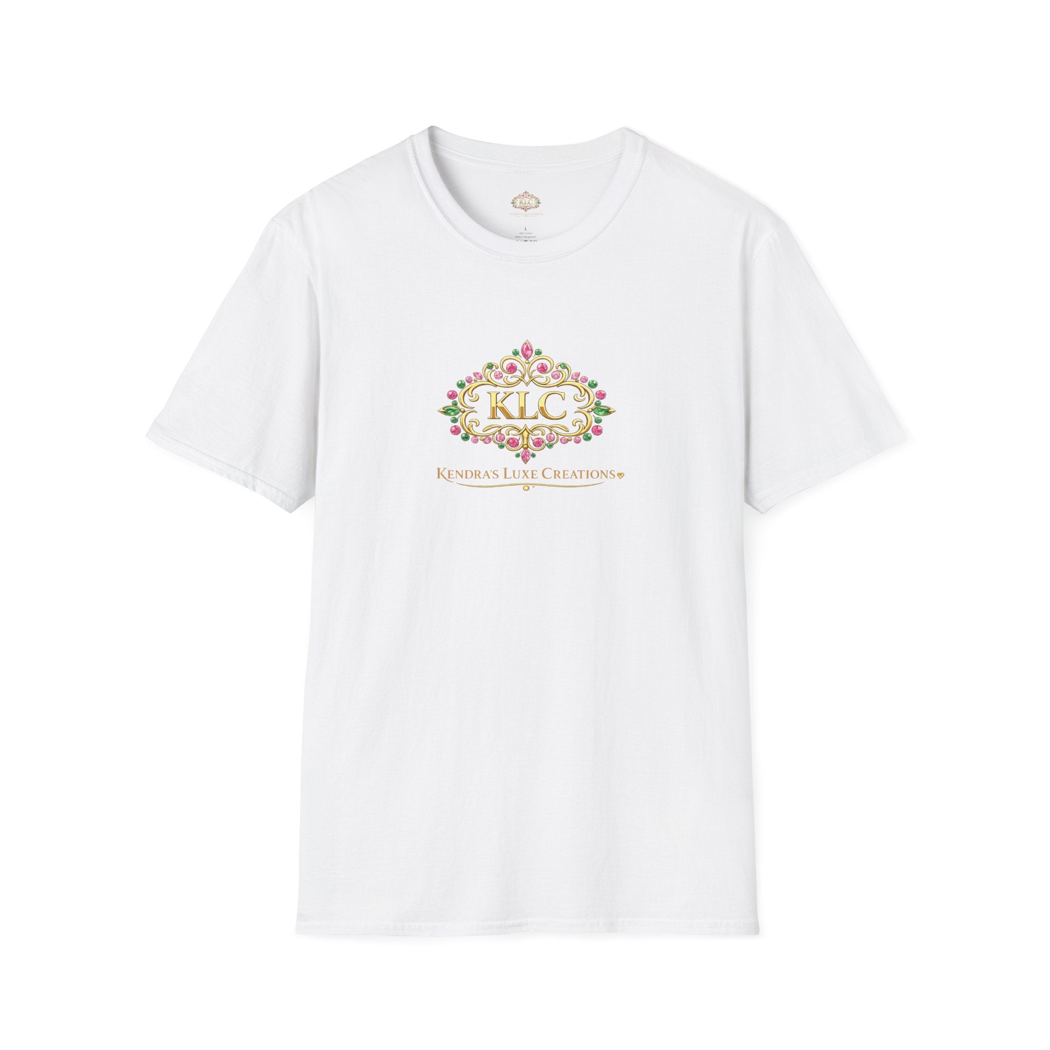 T-Shirt — KLC Floral Monogram Tee (Kendras Luxe Creations)