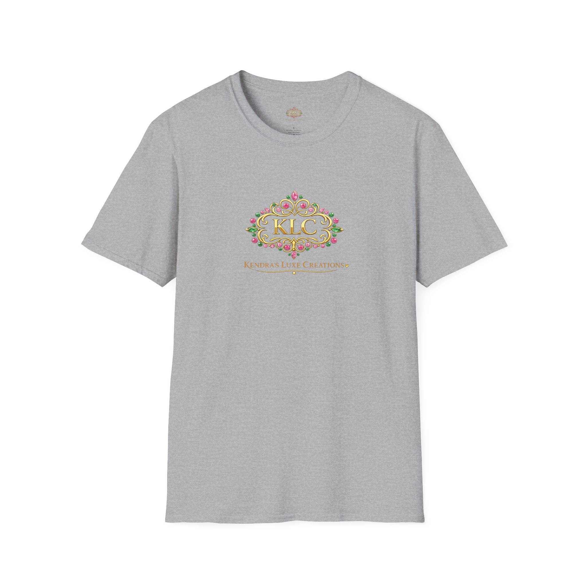 T-Shirt — KLC Floral Monogram Tee (Kendras Luxe Creations)