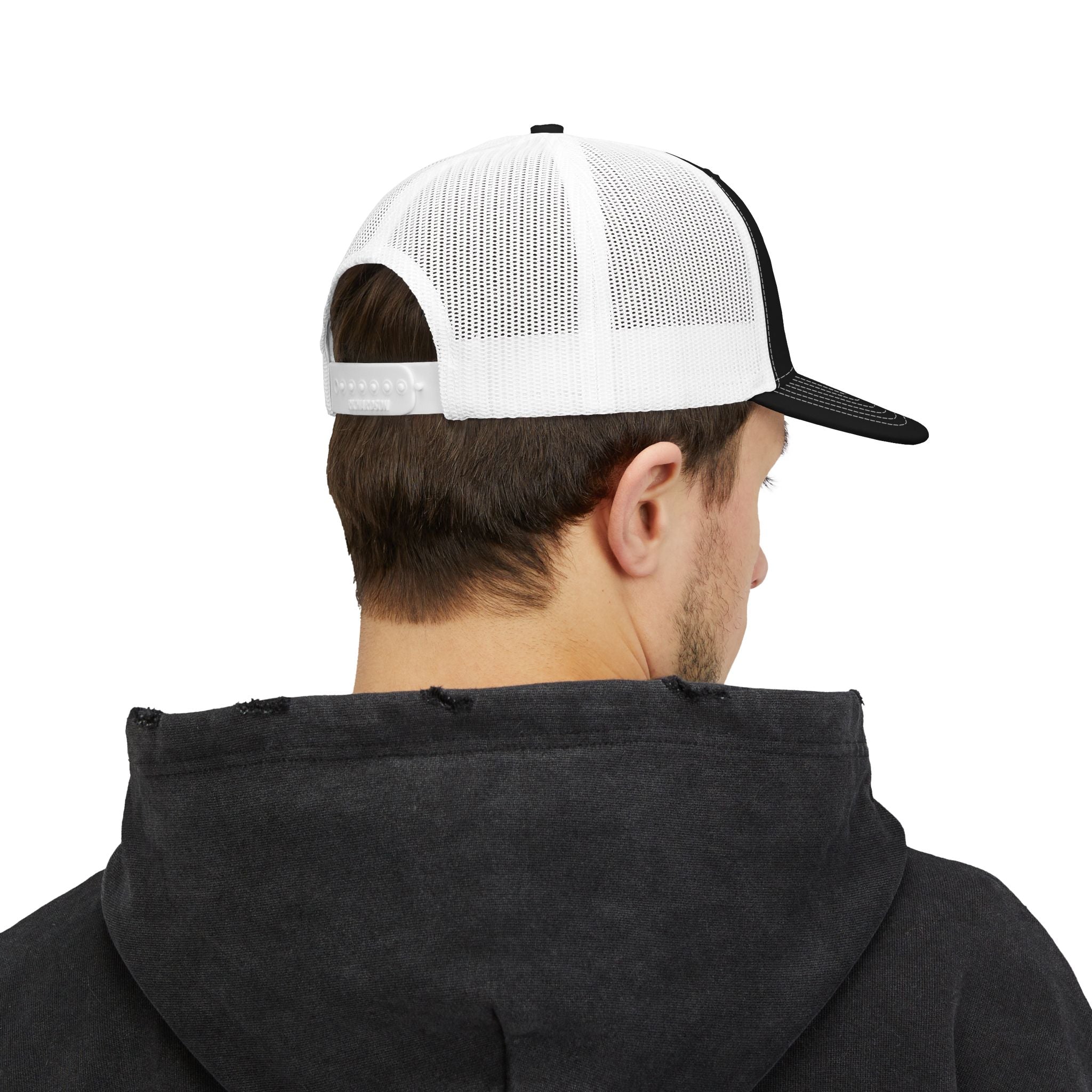 KLC Floral Crest Trucker Cap — Embroidered Kingdom Luxe Creations Snapback